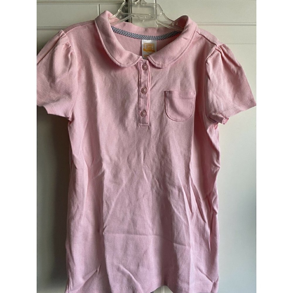 Gymboree‎ Girl’s Size 12 Pink Uniform Top Peter Pan